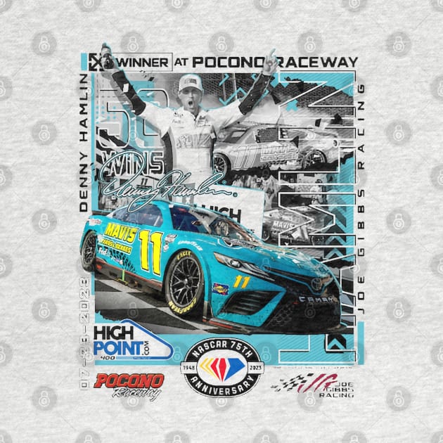 Denny Hamlin 400 Race Winner by art.Hamdan